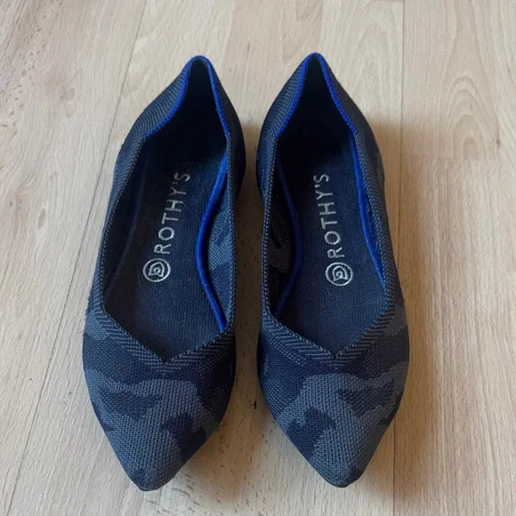 Rothy’s Camo Flats size 8 - Picture 1 of 4